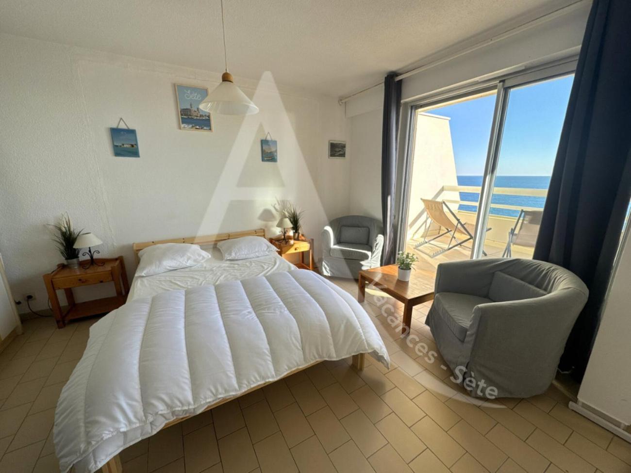 40 M², 1Ere Ligne Mer, Dernier Etage Avec Ascenseur แซ็ต ภายนอก รูปภาพ